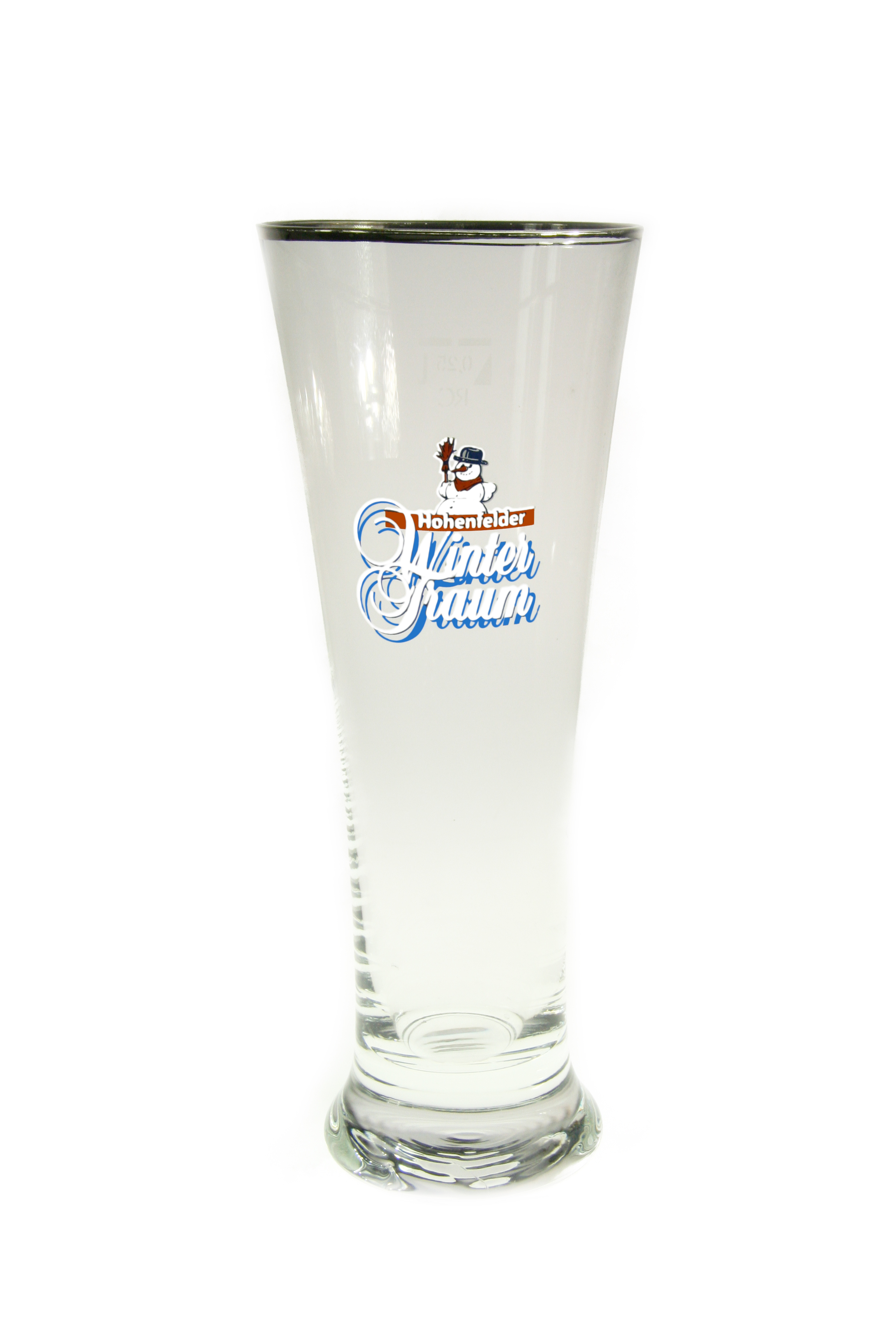 Bierglas Hohenfelder Pils "Wintertraum" 0,3l
